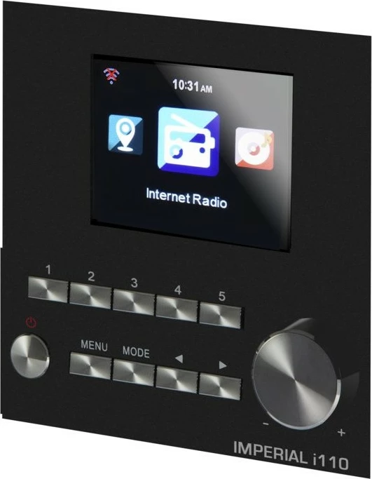 Internetni radio z lesenim ohišjem Lenco DABMAN i110, medijski predvajalnik, zaslon 2,8" Internetni radio z lesenim ohišjem Lenco DABMAN i110, medijski predvajalnik, zaslon 2,8"