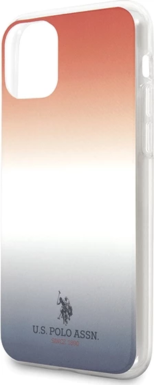 Ovitek za telefon rdeče-modri gradient U.S. Polo Assn. USHCN58TRDGRB za iPhone 11 Pro