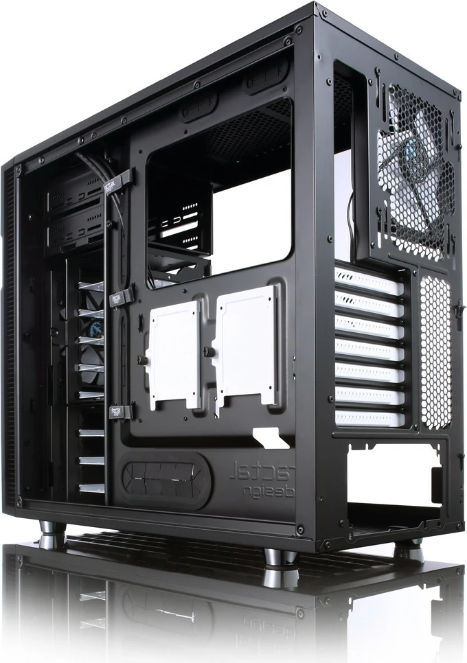 Kompjuter Kasë Define R5, Fractal Design, Midi Tower, ATX/mATX/mITX, črn