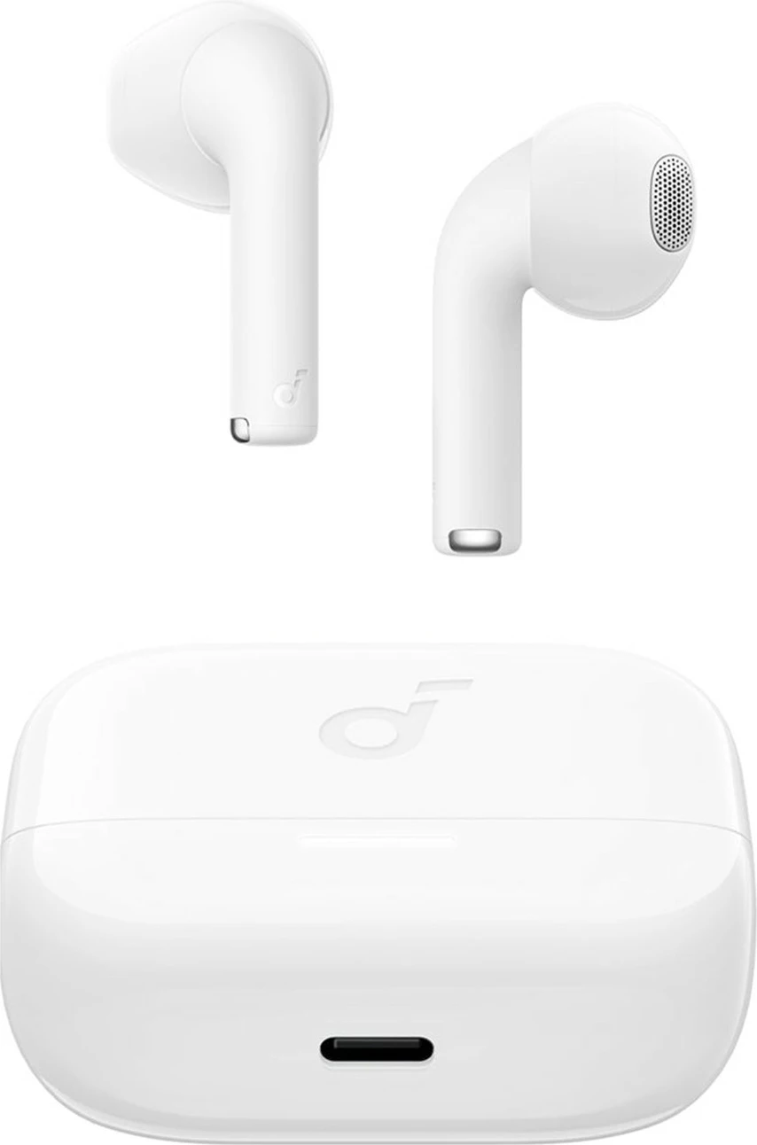 TWS slušalke Anker Soundcore K20i, Bluetooth, USB Type-C, bele