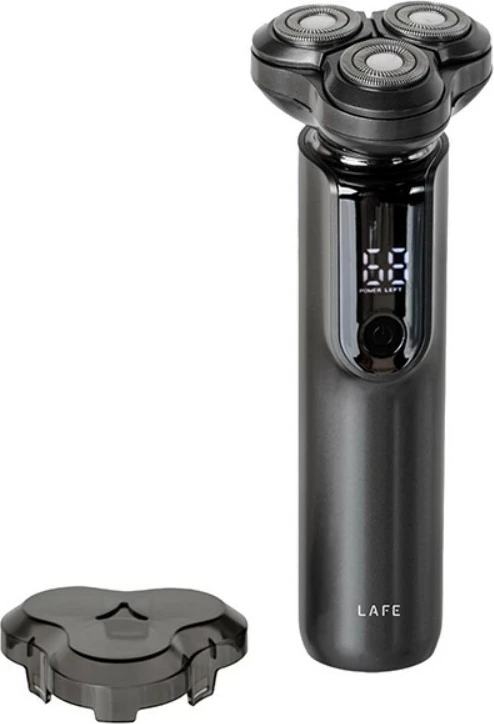 Brivnik Lafe MasterGlide, 90 min baterija, mokro in suho, trojni sistem britja, črn