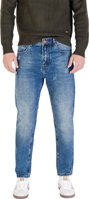Jeans hlače za moške Gianni Lupo, modre