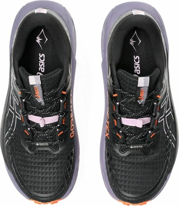 Tekmovalne tekaške škornje z Gore-Tex za ženske Asics Gel Trabuco 13 GTX, črne