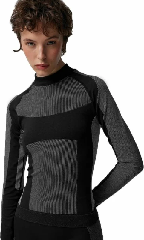 Termalna majica za ženske Outhorn, črna