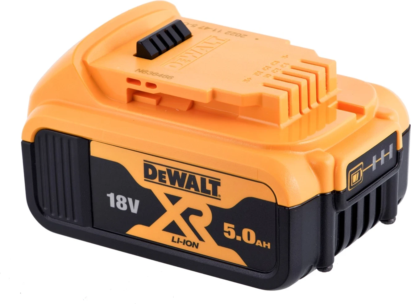 Baterija za orodje DeWALT DCB184-XJ, črna, rumena