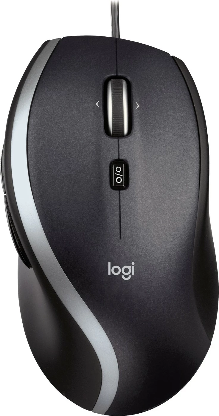 Lazerski miš Logitech LGT-M500, 1000 DPI, 6 gumbov, črn
