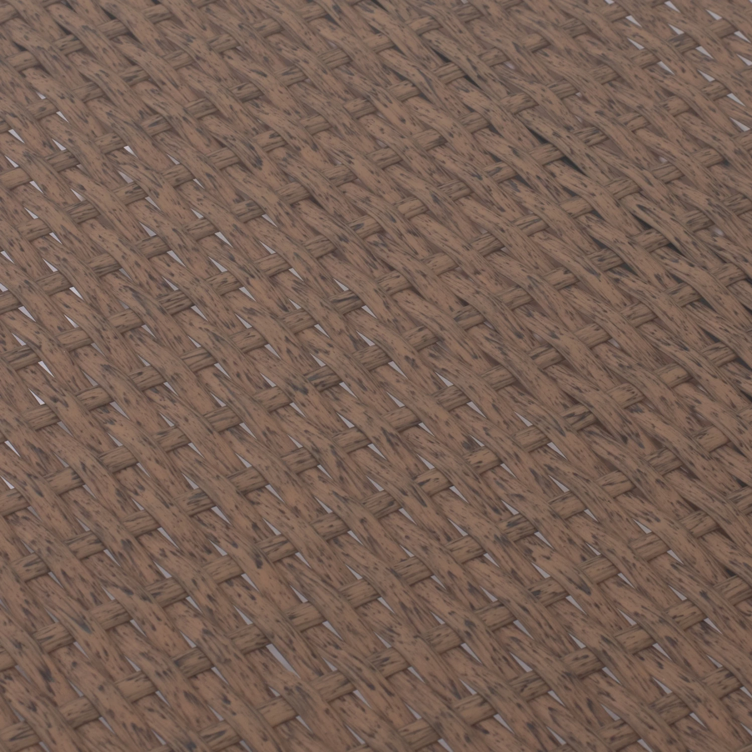 Kovinska miza Minsk iz ratana v bež-rjavi barvi FH5507.02 150x90x75 cm