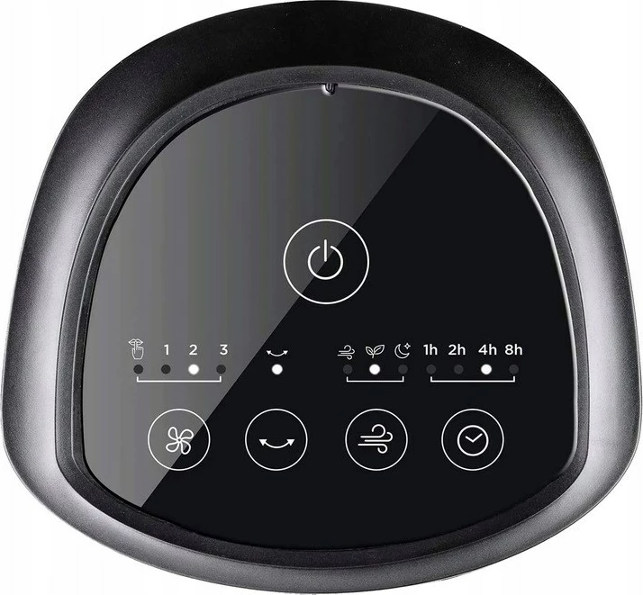 Stolpni ventilator BLACK+DECKER BXEFT50E, črn