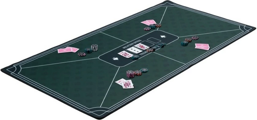 Podloga za poker, 118 x 59 cm, zelena — Engelhart 19650