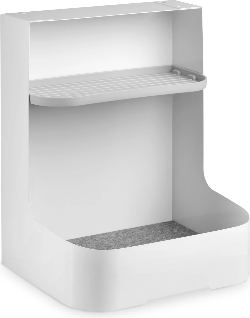 Podmiza za pisalno mizo Digitus Schreibtisch Unterbau-Ablage, plastika/kovina, bela