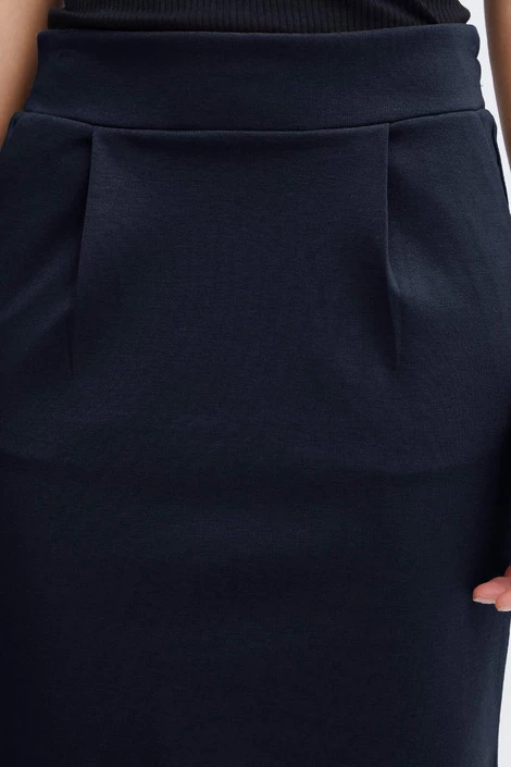 Elegantna obleka Ichi za ženske, modra