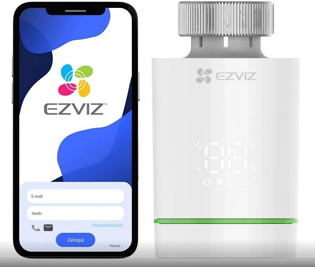 Pametni termostat za radiator ezviz CS-T55, bel