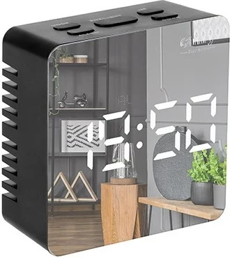 Digitalna budilka z LED zaslonom Adler CAMRY CR 1150b, črna