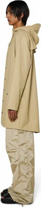 Dolga jakna za obe spolni identiteti Rains, krem