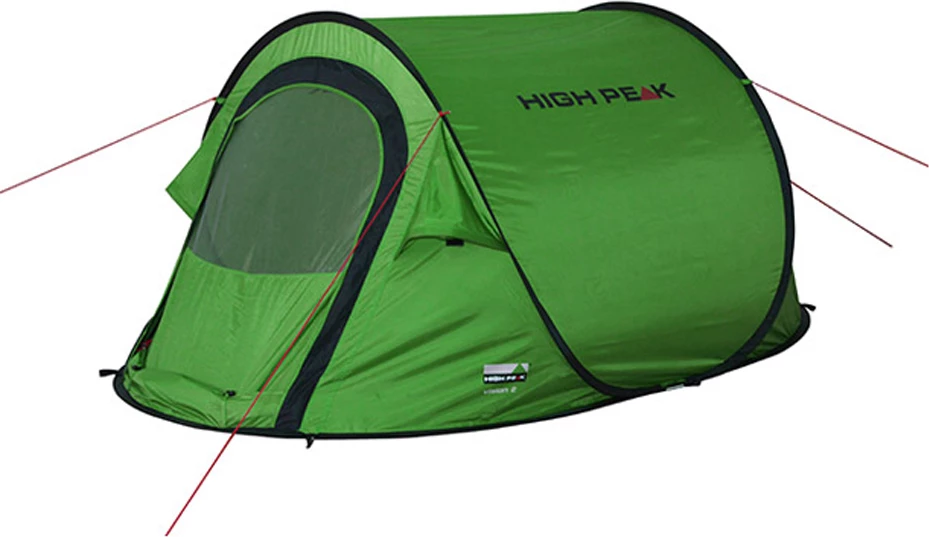 Šotor za 2 osebi High Peak, zelen