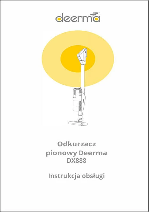 Sesalnik Deerma DX888, 0,45 L, 600 W, bel