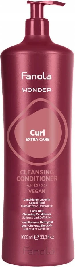 Balzam čistilni za ženske Fanola Wonder Curl Extra Care, 1000 ml