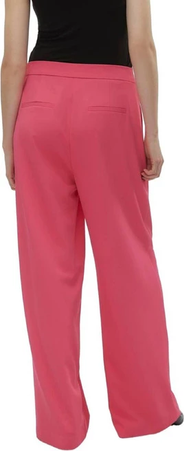 Hlače Vero Moda, ženske, fuksija