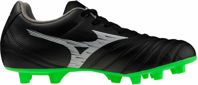 Superge za nogomet za otroke Mizuno, črno-zelene