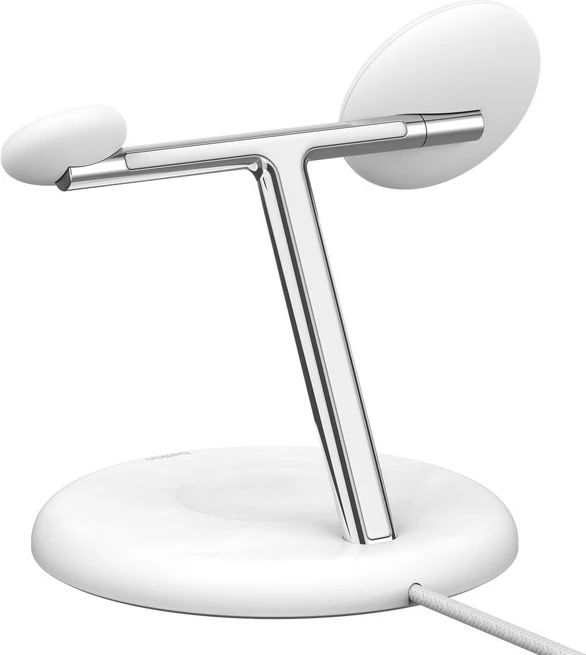 Brezžični polnilec Belkin WIZ023VFWH, USB, bel