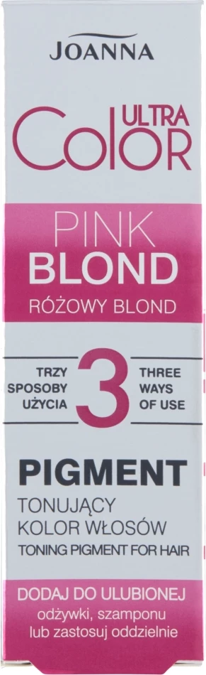 Pigment za lase Ultra Color Pink Blonde, Joanna, 100 ml