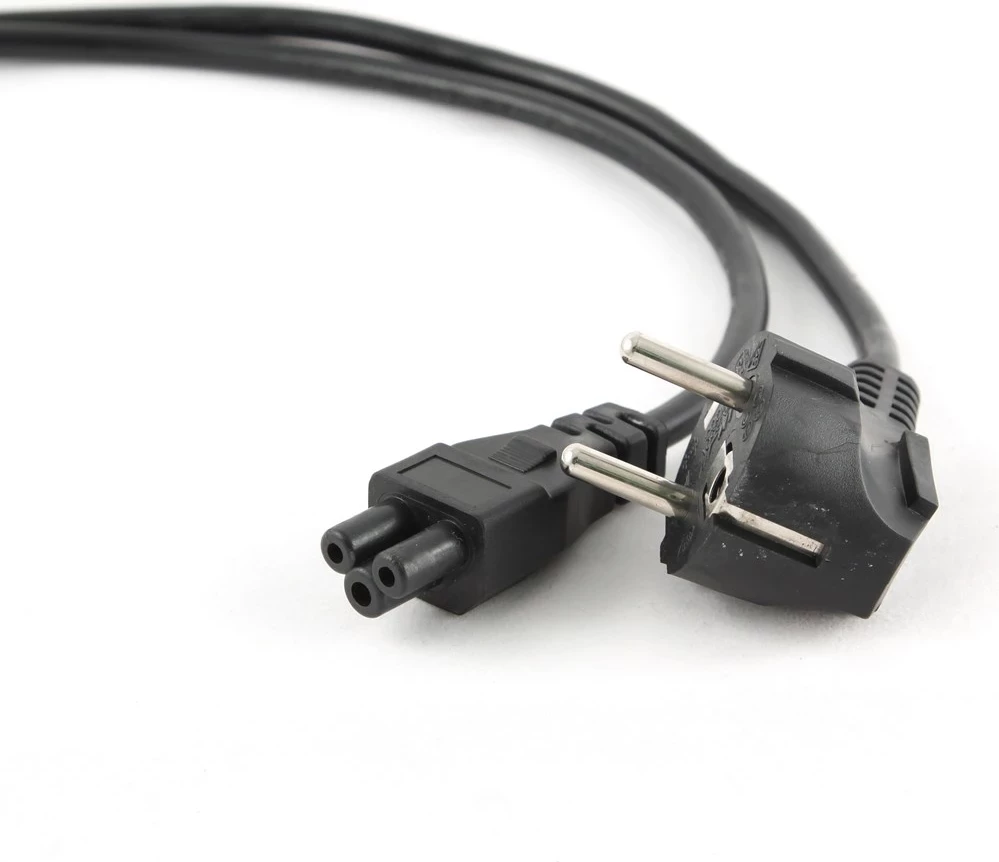 Napajalni kabel Gembird PC-186-ML12-1M, CEE7/7 C5, črn