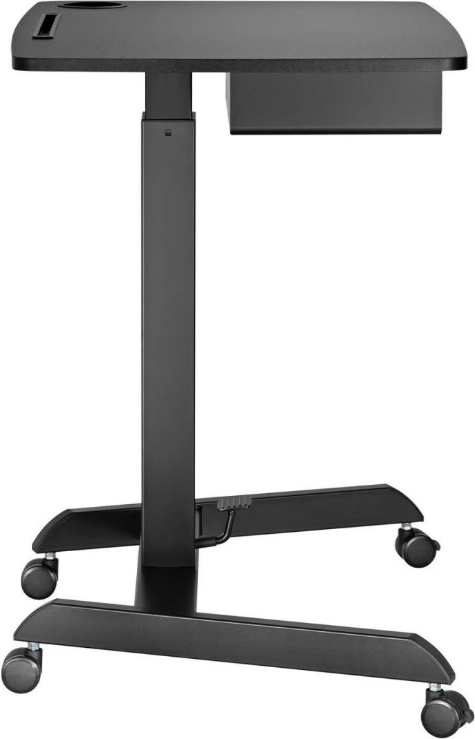 Prenosni mizni za prenosnik z nastavitvijo višine Maclean MC-903B, črn