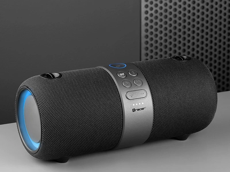 Prenosni stereo zvočnik Tracer SPLASH XXL, črn, 30 W
