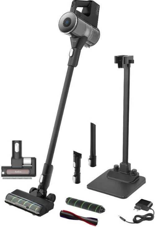 Vertikalni sesalnik brez vrečke Amica VM X Pro Dark, 0,7 L, črn