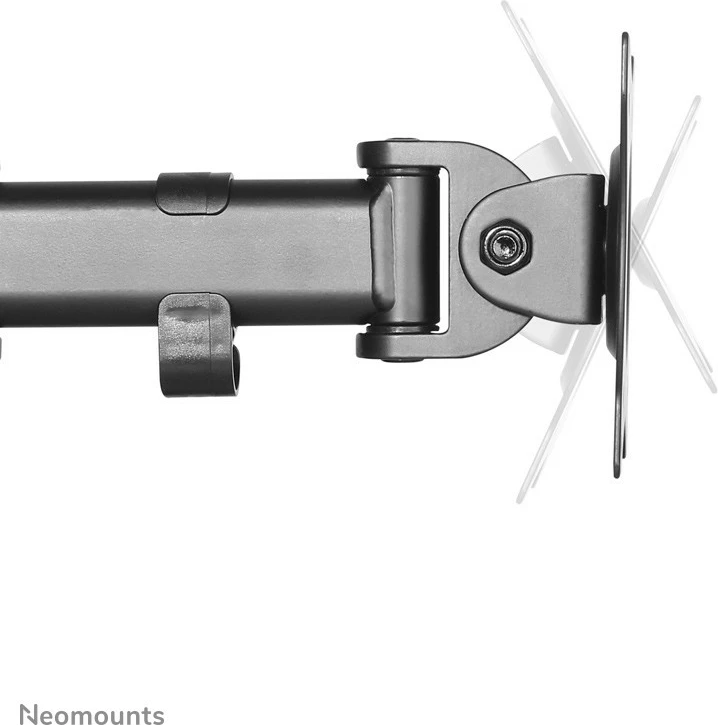 Prilagodljiv krog za monitor, Neomounts NM-D135BLACK, za mizo, 10–27 in, nastavljiva višina, črn Prilagodljiv krog za monitor, Neomounts NM-D135BLACK, za mizo, 10–27 in, nastavljiva višina, črn