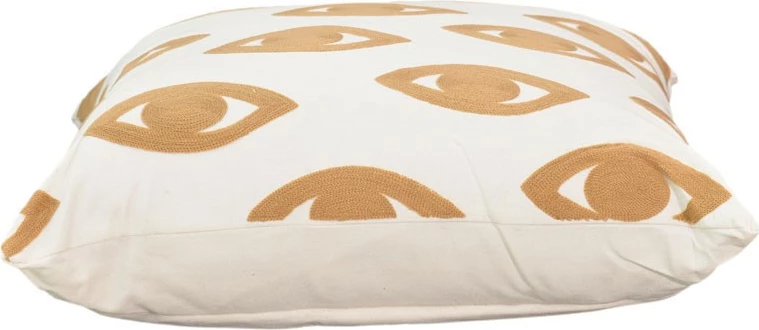 Okrasna blazina naravno-bela, Eyes Inart, 60x60x2.5 cm