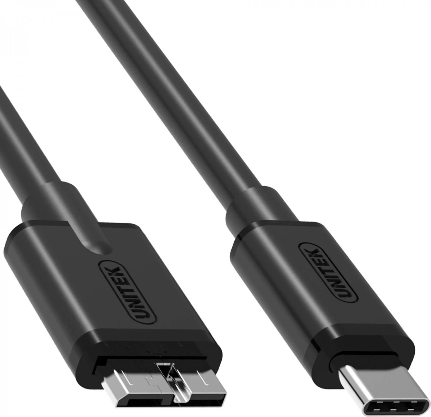 Kabel USB-C 1 m, črn Unitek