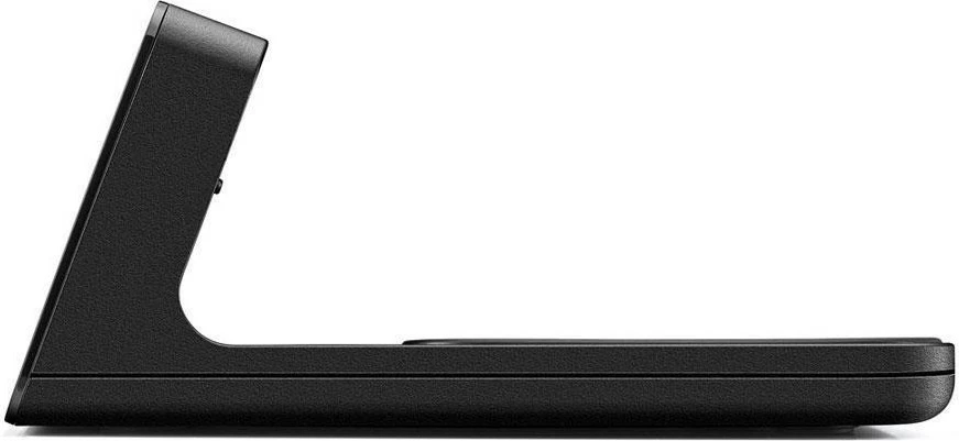 Digitalni alarm z brezžičnim polnjenjem 10W, Braun BC21, LCD, črn