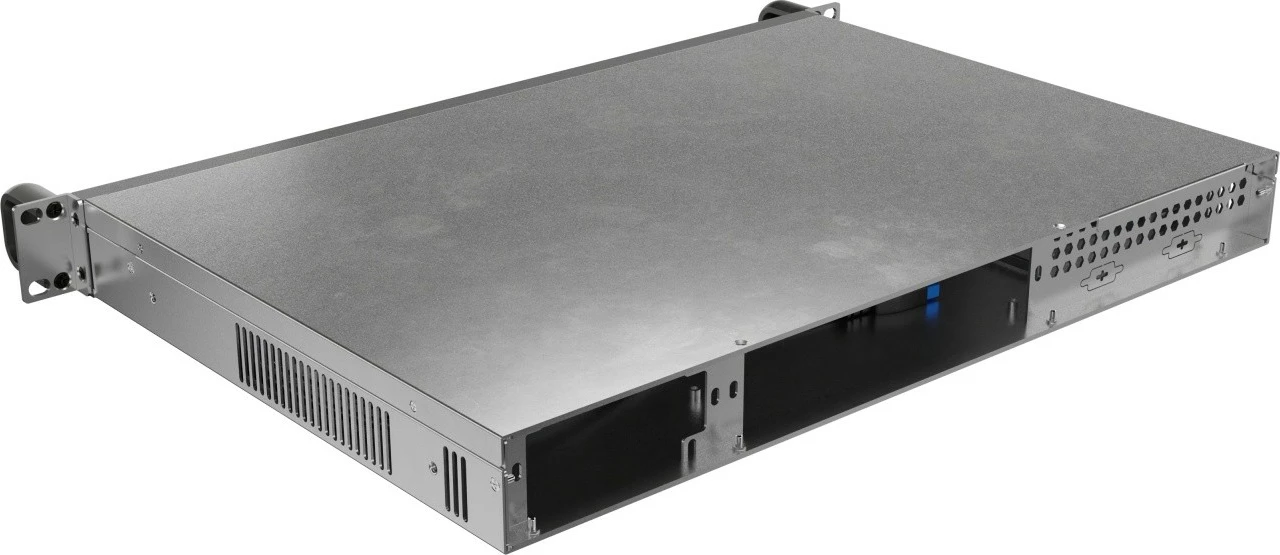 Računalniško ohišje 1U za strežnik, 19", Mini-ITX, Lanberg SC01-3001-10B, 4x40 mm PWM, 1 PCI, FLEX napajanje, 2x USB 3.0, 300 mm, črno