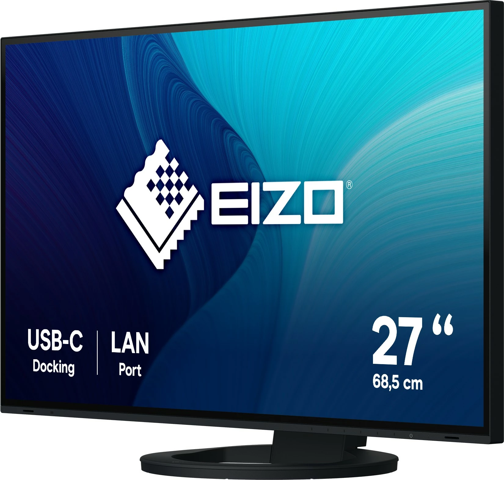 Monitor 27" Quad HD, LED, črn - Eizo FlexScan EV2795-BK