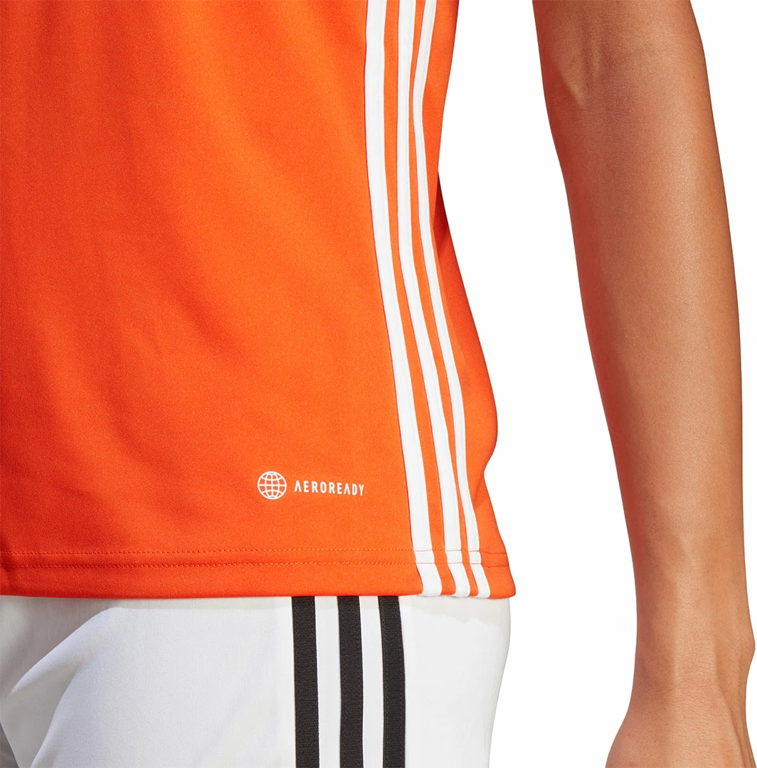 Majica za ženske, oranžna, adidas