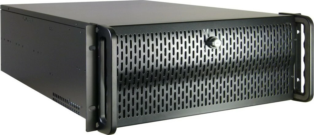 Računalniško ohišje za strežnik, 4U, ATX/EATX/micro ATX, metalno srebrno, Inter-Tech IPC 4U-4129L