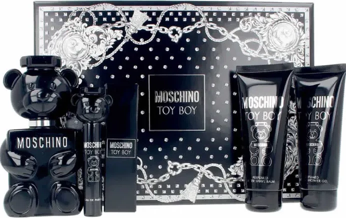 Set Eau de Parfum za moške, 4-delni, 100 ml, Moschino Toy Boy