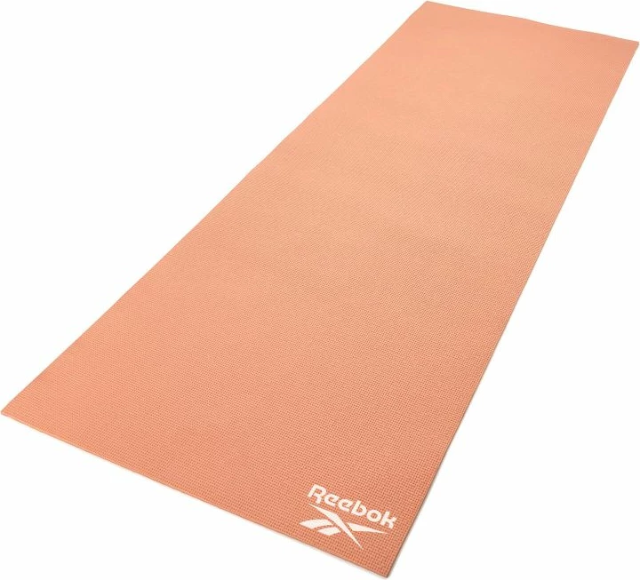 Joga podloga 4 mm, Reebok RAYG-11022DD, za moške in ženske, rožnata
