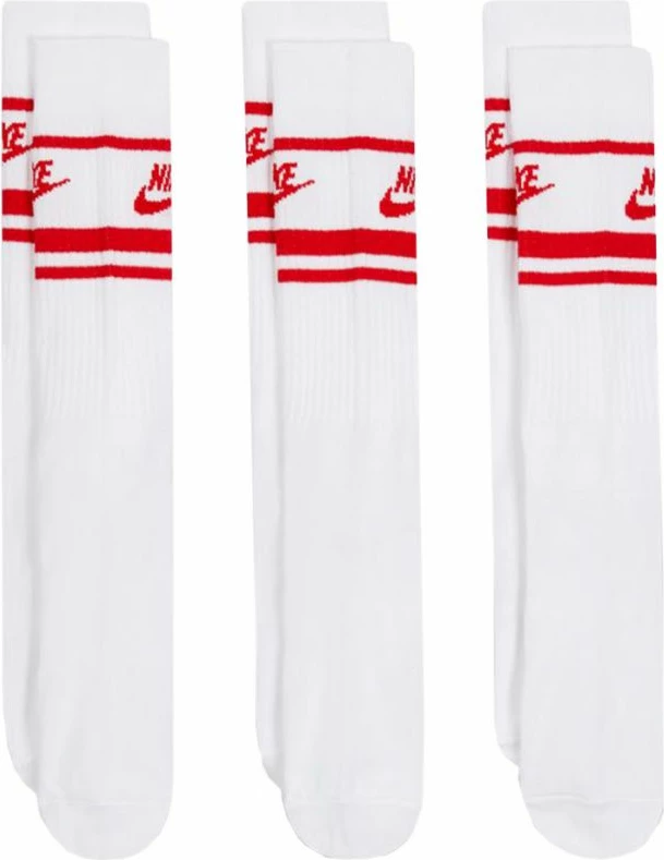 Nogavice bele in rdeče, Nike NK Nsw Everyday Essential CR DX5089/102