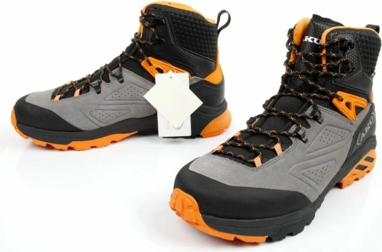 Trekking čevlji za moške Aku, oranžno/sivi