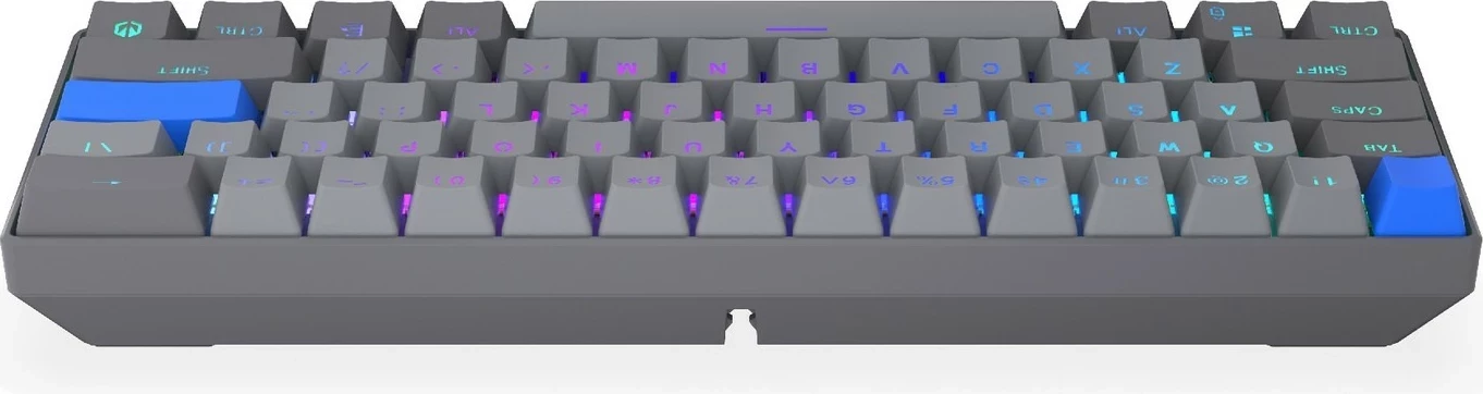 Mehanska tipkovnica Endorfy Thock V2 Compact Wireless, 60 %, RGB, siva