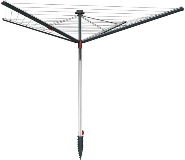 Sušilni stojalo za perilo Vileda Sun-Rise, 50 m, alumin, 1 kos