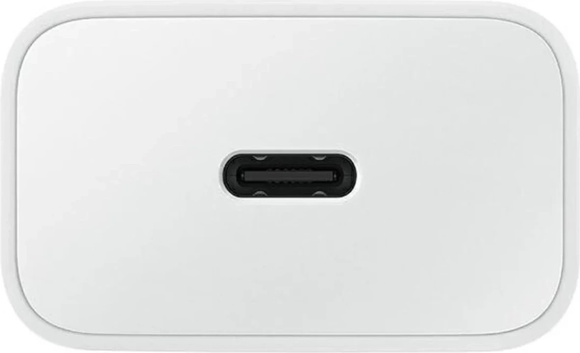 Stenski polnilec 15W USB-C, Samsung EP-T1510EWE, bel Stenski polnilec 15W USB-C, Samsung EP-T1510EWE, bel