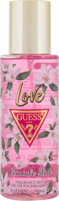 Telesni sprej Love Romantic Blush GUESS, 250 ml
