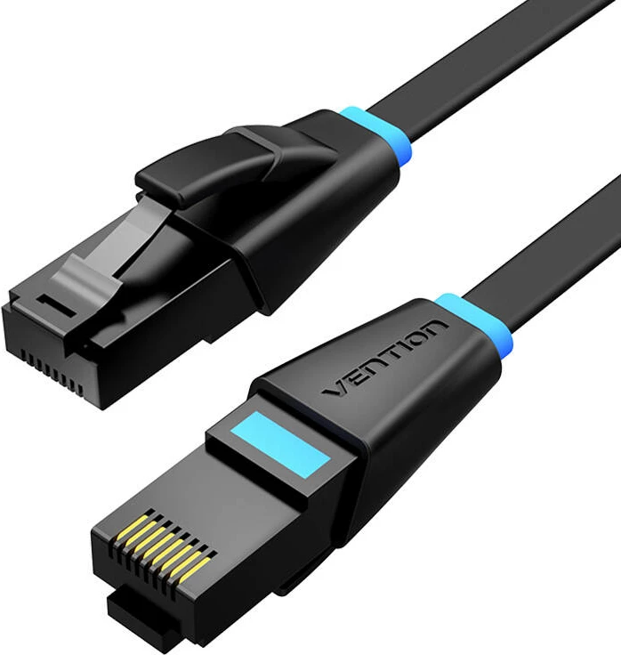 Raven omrežni kabel Vention IBJBX, CAT6, 50 m, RJ45, črn