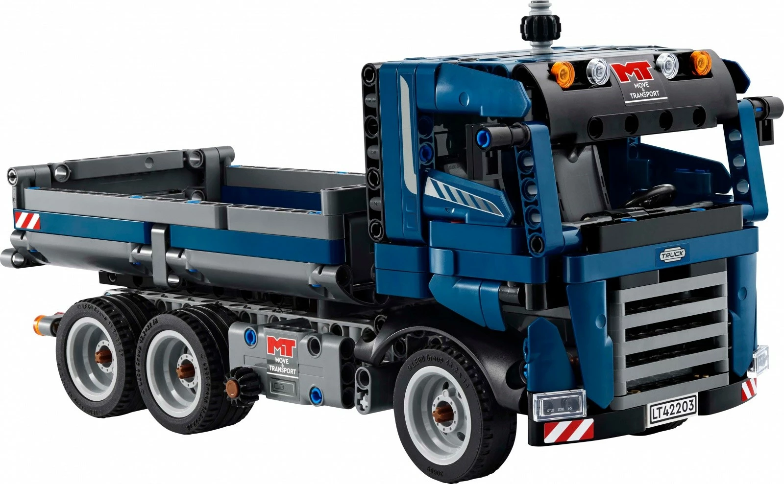Nakladalni tovornjak LEGO Technic Tipper Truck 42203, 462 kosov, moder