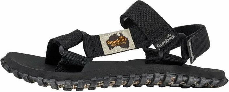 Sandali za pohodništvo Gumbies, črni