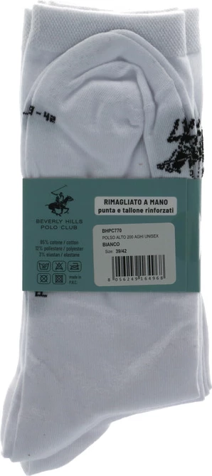 Nogavice za moške Beverly Hills Polo Club, bele