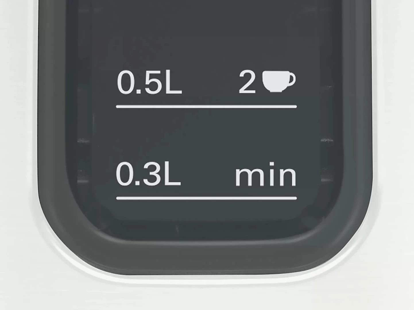 Vrela voda DesignLine Bosch, 1,7 L, 2400 W, črn